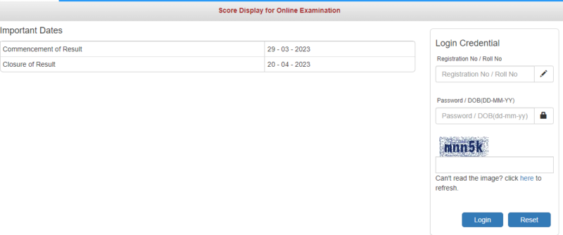 MSCE Maha TAIT Result